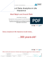300 Years of Data Analytics