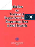 Guidelines for Mx of Dengue in Small Hospitals