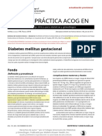 Diabetes Gestacional