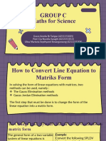 Group C - Math For Science