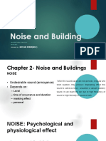 Noise and Building Architectural Science