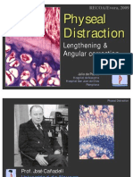 Physeal Distraction. Lengthening & Angular correction. Julio de Pablos