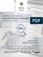 Legislacion y Derechos de Aduana