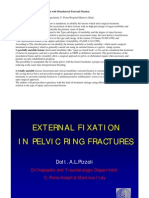 Pelvic Ring Fractures. Treatment with Monolateral External Fixation. A.Pizzoli, L.Renzi Brivio