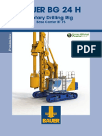 Bauer BG 24 H: Rotary Drilling Rig