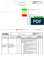 Covid 19 Risk Assessment Register