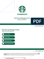 Starbucks Nutrition & Allergen Guide - Food Refreshed - Mar22