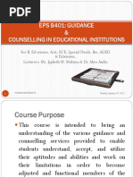 EPS B401Guidance&counselling in Educational Institutions-2