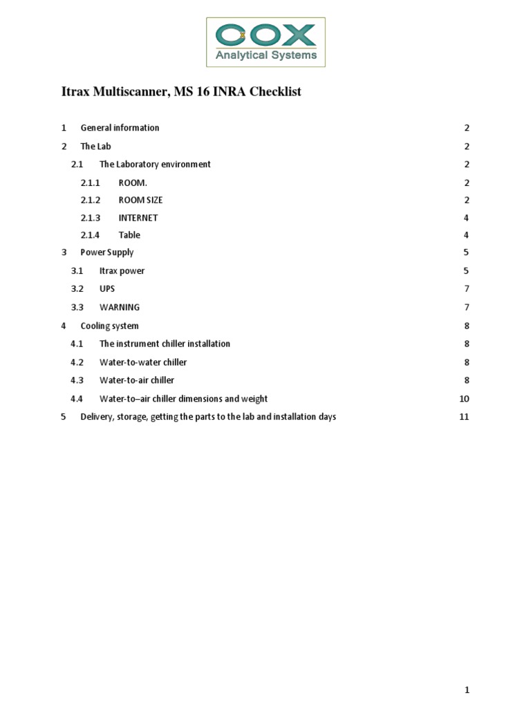 Itrax Multiscanner Installation Guide | PDF | Electrical Connector ...