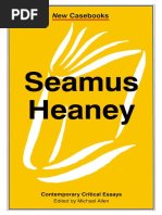 Seamus Heaney by Michael Allen | PDF | Poetry | William ...