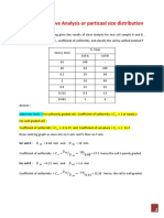 Seive Analysis or Partical Size Distribution