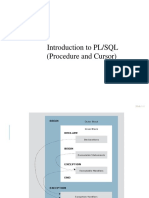 Introduction To PL/SQL (Procedure and Cursor) : Slide 1-1