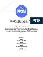 Gremio PPSM - Propostas e Apresentacao