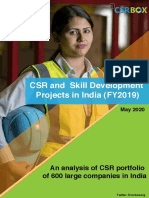 CSR & Skill Development Report - CSRBOX
