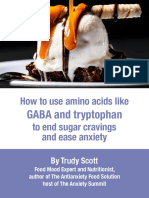 How To Use Amino Acids Like To End Sugar Cravings and Ease Anxiety