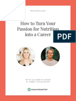 How To Turn Your Passion For Nutrition Into A Career With Elizabeth Rider 21032022