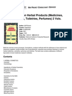 Handbook On Herbal Products Medicines - Cosmetics - Toiletries - Perfumes) 2 Vols.