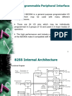 8255 Programmable Peripheral Interface: Description