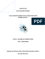 Download MAKALAH MANAJEMEN RISIKO by Wayan Diana Tamrin SN56651216 doc pdf