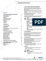 Operating Instructions: A3G500-AD01-51