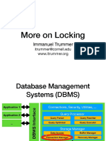 More On Locking: Immanuel Trummer