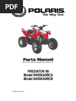 Polaris Predator 90 Parts Manual 2005