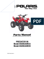 Polaris Predator 90 Parts Manual 2005