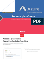 Acceso a Plataforma Azure