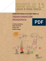 Cuaderno 15 Transformación pedagógica