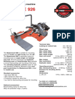 Tedmore 926: Truck Tyre Mounting Machine