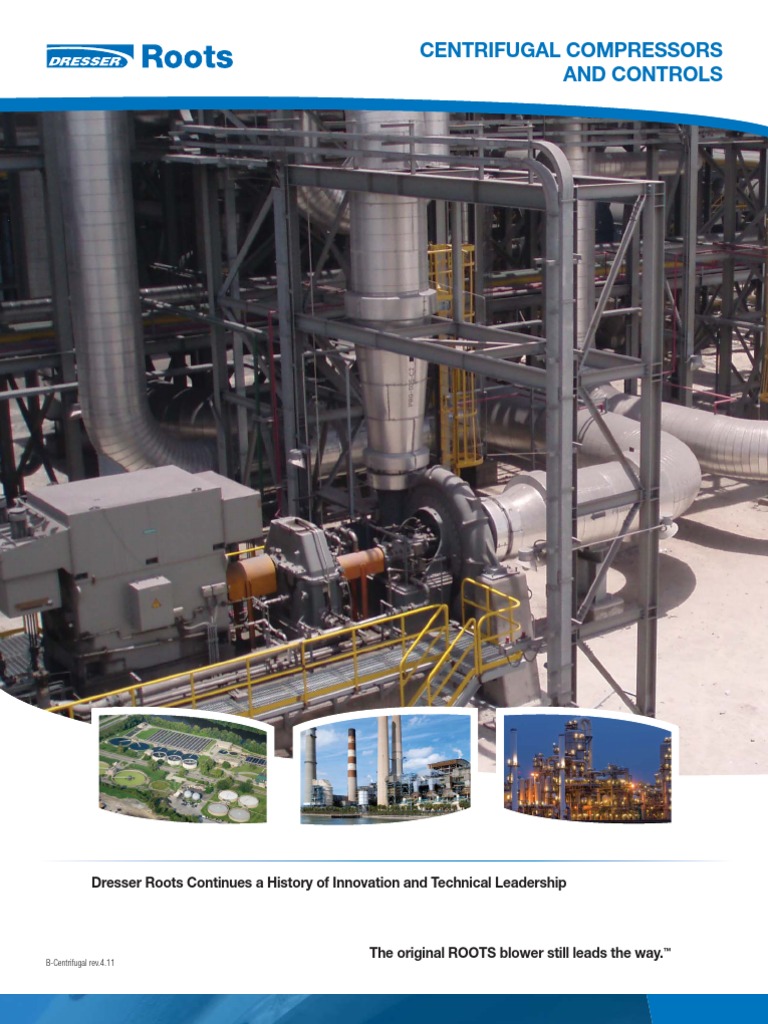 Roots B Centrifugal Brochure Bearing Mechanical Turbine