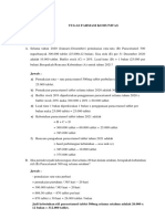 Berikut jawaban untuk soal-soal tersebut:1. a2. d3. e 4. c5. b