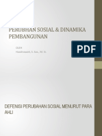 Perubahan Sosial Dan DP