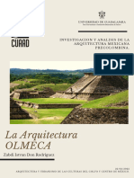 La Arquitectura Olmeca: Investigacion Y Analisis de La Arquitectura Mexicana Precolombina