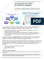 Diseo de Pruebas para La Utilizacin de Las Taacs