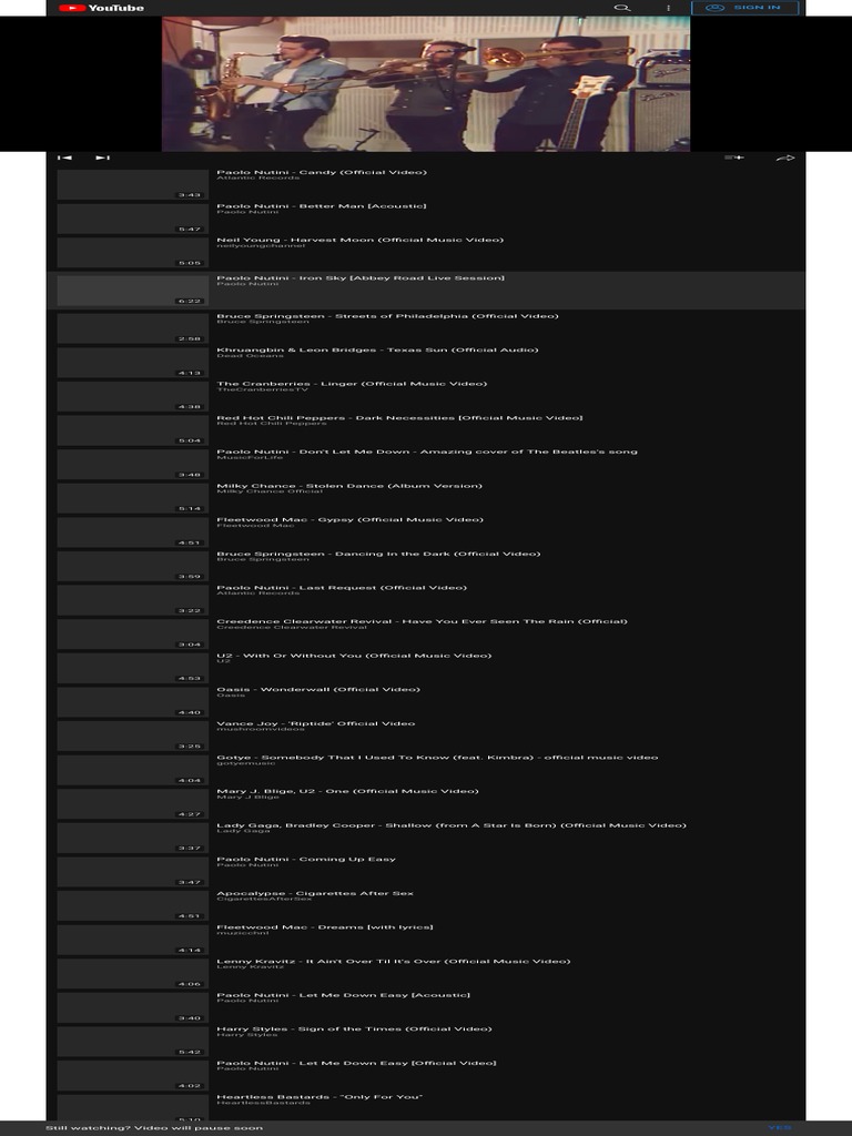 Paolo Nutini Iron Sky (Abbey Road Live Session) YouTube PDF