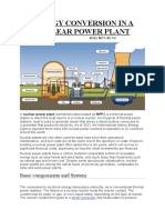 Energy Conversion in A Nuclear Power Plant 46-50