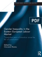 Giovanni Razzu - Gender Inequality in The Eastern European Labour Market - Twenty-Five Years of Transition Since The Fall of Communism