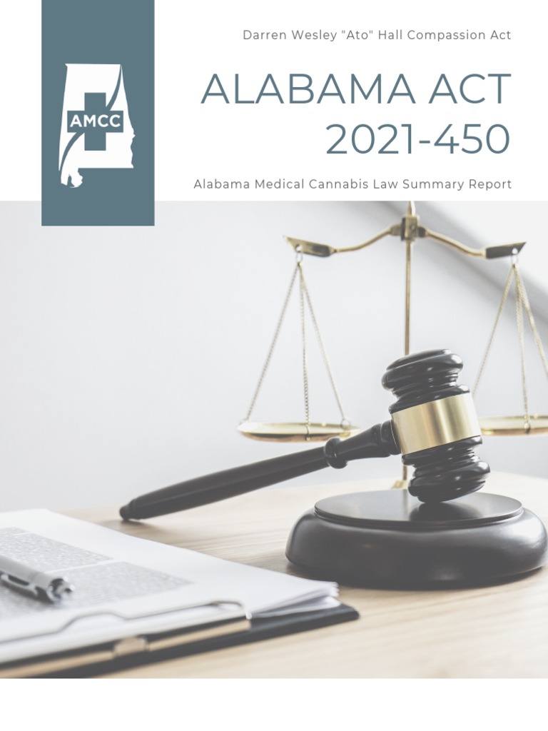 Alabama Medical Cannabis Law Summary | PDF | Medical Cannabis | License