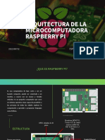 Arquitectura de La Microcomputadora Raspberry PI