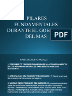 Pilares Fundamentales Gobierno Del MAS