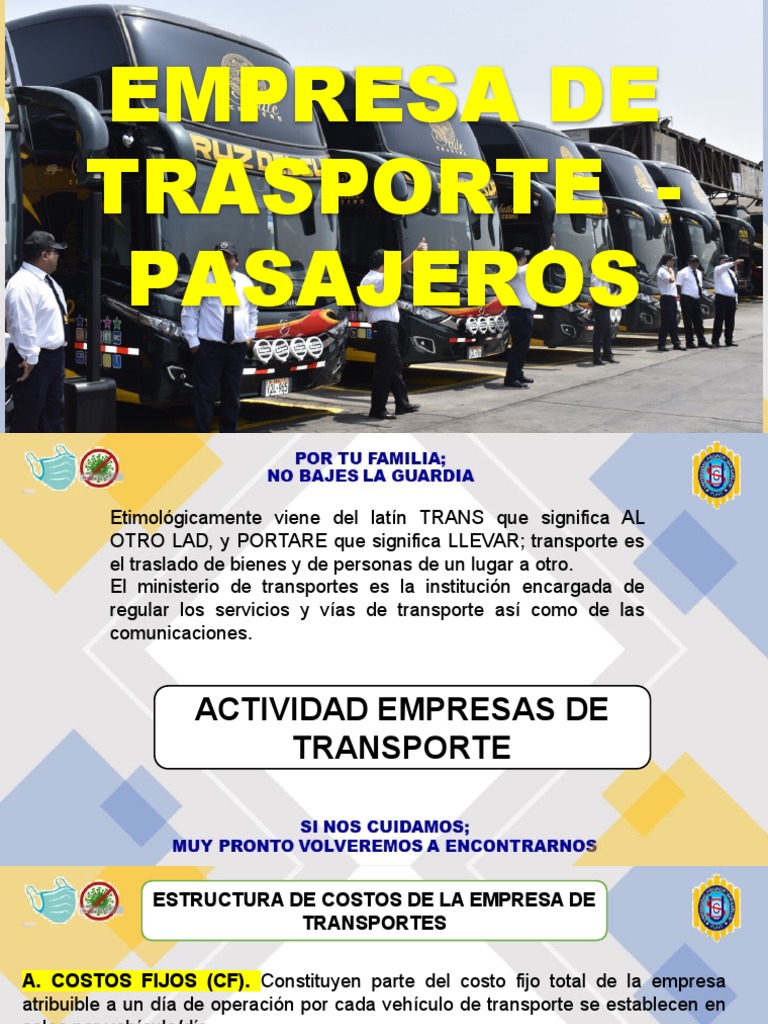 Empresa de Transporte de Pasajeros | PDF | Impuestos | Business