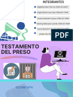 Testamento Del Preso