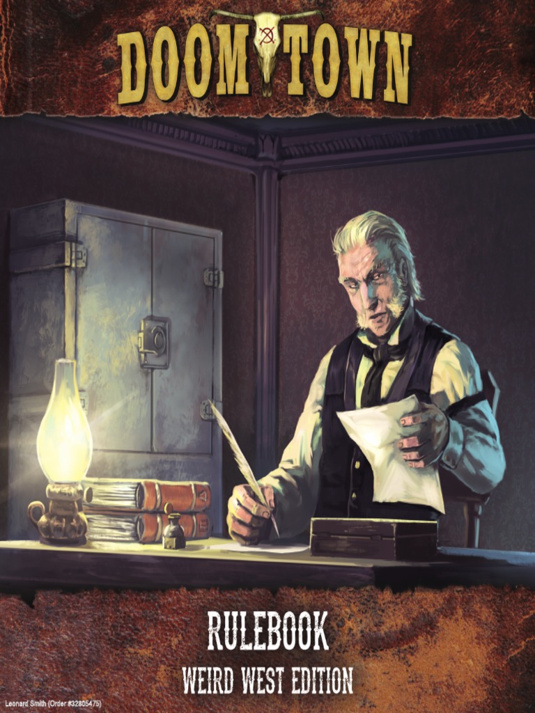 Doomtown: Weird West Edition Set Base - Gioco Di Carte Fantasy, Nuovo