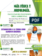 Geología Física y Geomorfología Clase 1