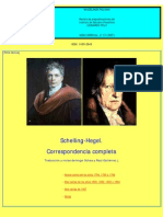 Schelling Y Hegel - Correspondencia.