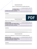 Evaluación Reunión Ciclo