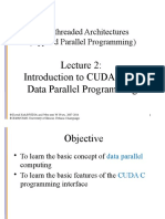 Multithreaded Architectures (Applied Parallel Programming) : Introduction To CUDA C and Data Parallel Programming