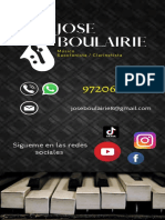 Tarjeta Personal Jose Boulairie Saxo