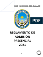 REGLAMENTO DE ADMISION PRESENCIAL 2021 17-03-21